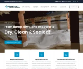 DRcrawlspace.com(Crawl space Services) Screenshot