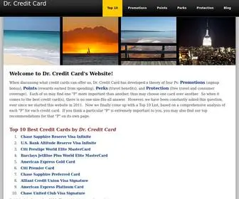 DRcreditcard.net(Dr. Credit Card) Screenshot