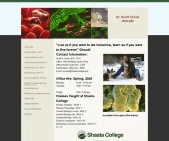 DRcroes.com(Scott Croes' Website) Screenshot