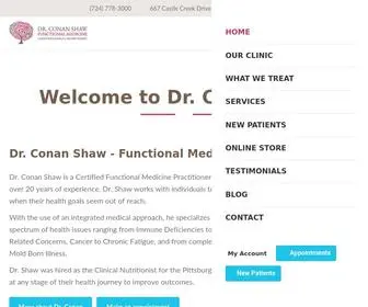 DRCshaw.com(Dr. Conan Shaw) Screenshot