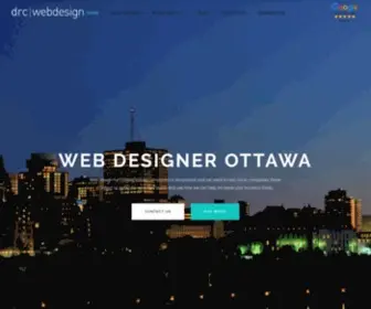 DRcwebdesign.ca(Web Design Ottawa For Any Sized Project & Budget) Screenshot