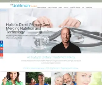 Drdahlman.com(All Natural Dietary Treatment Plans) Screenshot