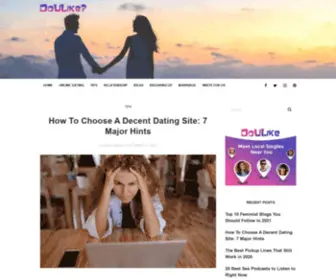 Drdateme.com(DoULike Blog) Screenshot
