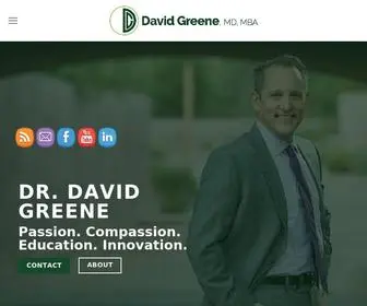 Drdavidgreene.com(Dr. David Greene) Screenshot