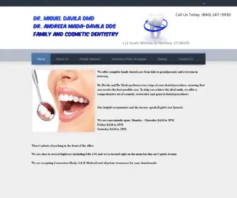 Drdaviladentist.com(Dr. Davila Dentist) Screenshot