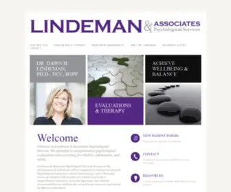 Drdawnlindeman.com(Lindeman & Associates Psychological Services) Screenshot