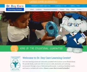 Drdaycare.com(Dr. Day Care Learning Center in RI) Screenshot