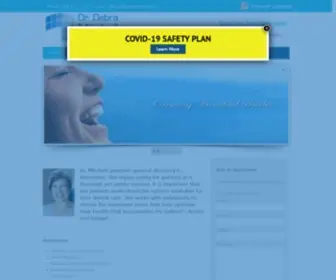 Drdebramitchell.com(Dentist vancouver) Screenshot