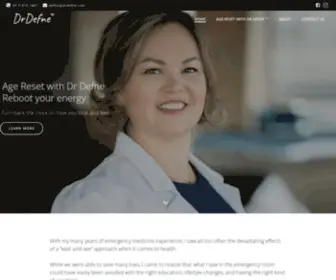 Drdefne.com(Dr Defne) Screenshot