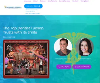Drderickson.com(Tucson Dentist) Screenshot