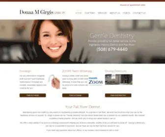 DRdgirgis.com(Fall River Dentist) Screenshot