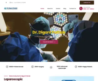 Drdigantpathak.com(Dr. Digant Pathak) Screenshot