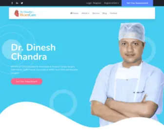 Drdineshchandra.com(Dr Dinesh Chandra) Screenshot