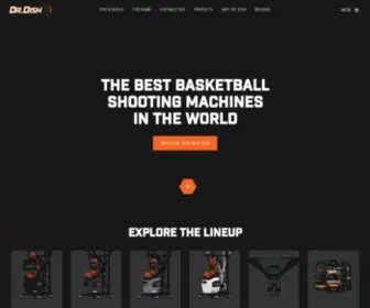 Drdishbasketball.com(The Best Basketball Shooting Machines in the World) Screenshot