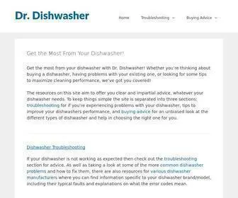 Drdishwasher.com(Dishwasher Troubleshooting) Screenshot