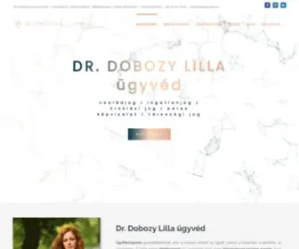 Drdobozylilla.hu(Ügyvéd Budapest) Screenshot