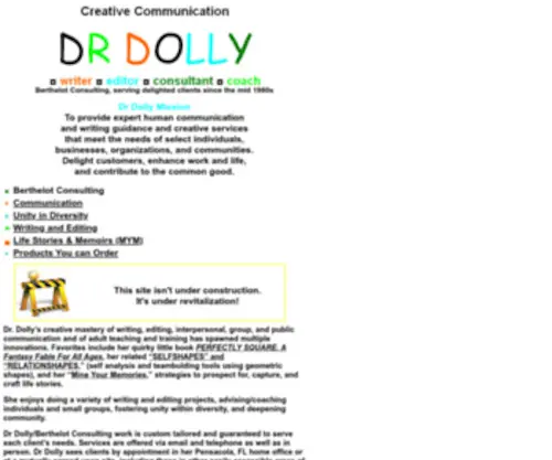 Drdollyb.com(Drdollyb header with graphic) Screenshot