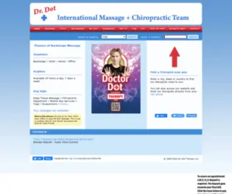 Drdot.com(Dot's International Massage) Screenshot