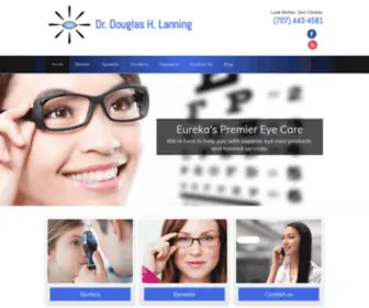 Drdouglanning.com(Professional Eye Care in Eureka) Screenshot