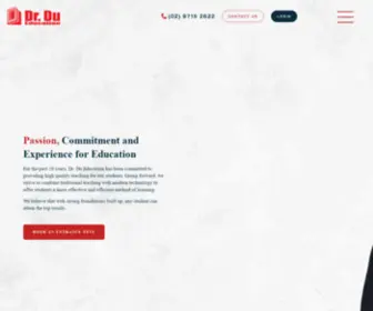 Drdueducation.com.au(Drdueducation) Screenshot