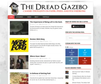 Dreadgazebo.net(Candid Thoughts On Cardboard) Screenshot