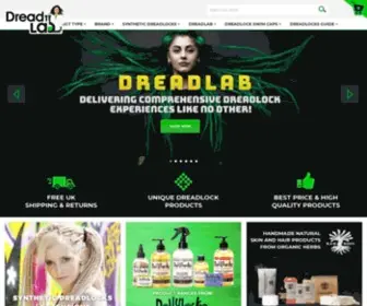 Dreadlab.co.uk(Dreadlock Shop & Dread Extensions) Screenshot