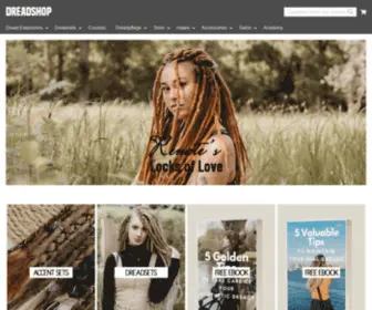 Dreadlockshop.de(Finde die perfekten Dreadlocks und Accessoires auf) Screenshot
