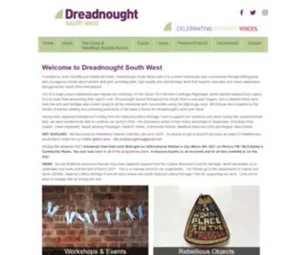 Dreadnoughtsouthwest.org.uk(Dreadnought South West) Screenshot