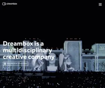 Dream-Box.tv(Dreambox is a multidisciplinary creative company) Screenshot