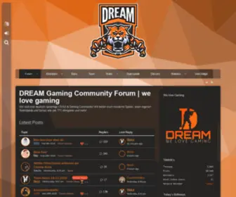 Dream-Community.de(DREAM Gaming Community Forum) Screenshot