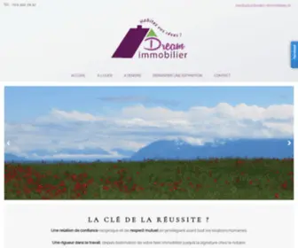 Dream-Immobilier.ch(Vente immobilière) Screenshot