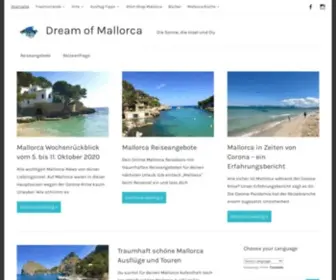 Dream-OF-Mallorca.com(Mallorca Reiseportal) Screenshot