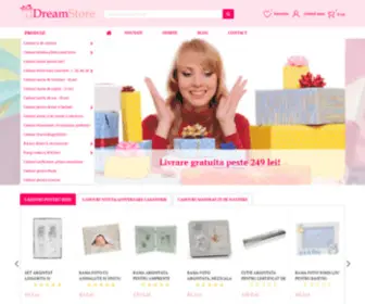 Dream-Store.ro(Locul unde gasesti cadoul perfect pentru orice ocazie) Screenshot