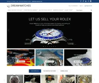 Dream-Watches.co.uk(Rolex Watches) Screenshot