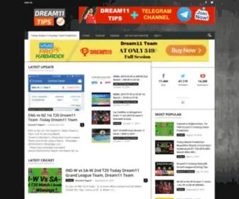 Dream11Tips.com(Dream11Cricket Expert) Screenshot