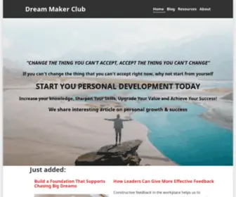 Dreamakerclub.com(Dream Maker Club) Screenshot