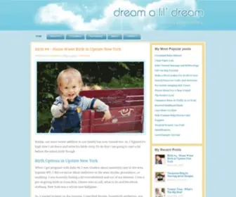 Dreamalildream.com(Dream A Lil Dream) Screenshot