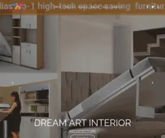 Dreamartinterior.com(Dream Art Interior Pvt) Screenshot