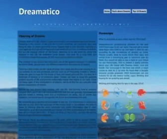 Dreamatico.com Screenshot