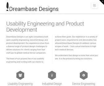 Dreambase.ca(Dreambase Designs) Screenshot