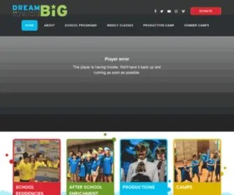 Dreambigperformingarts.org(Dit domein kan te koop zijn) Screenshot