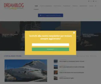 Dreamblog.it(Dream Blog Cruise Magazine) Screenshot