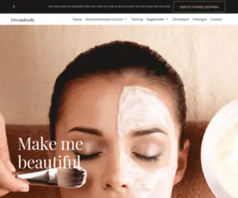 Dreambody.be(Schoonheidsinstituut Dreambody te Sint) Screenshot