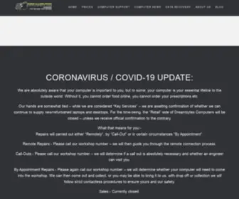 Dreambytes.co.uk(Dreambytes computer support) Screenshot