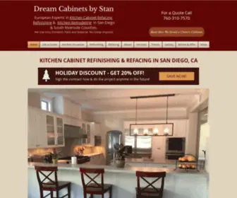 Dreamcabinetsbystan.com(Dream Cabinets by Stan) Screenshot