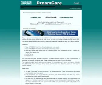 Dreamcare.com.au(Service center) Screenshot