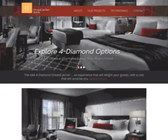 Dreamcatcherhotels.com(Hotel Development) Screenshot