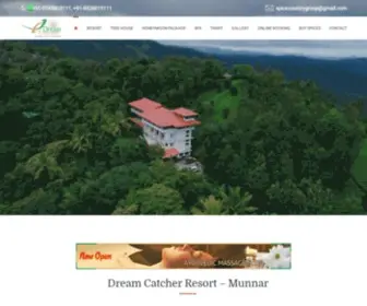 Dreamcatchermunnar.com(       ) Screenshot