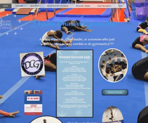 Dreamchasersgym.com(Dream Chasers Tumbling) Screenshot