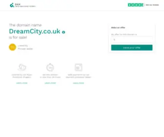 Dreamcity.co.uk(Buy and Sell Domain Names) Screenshot